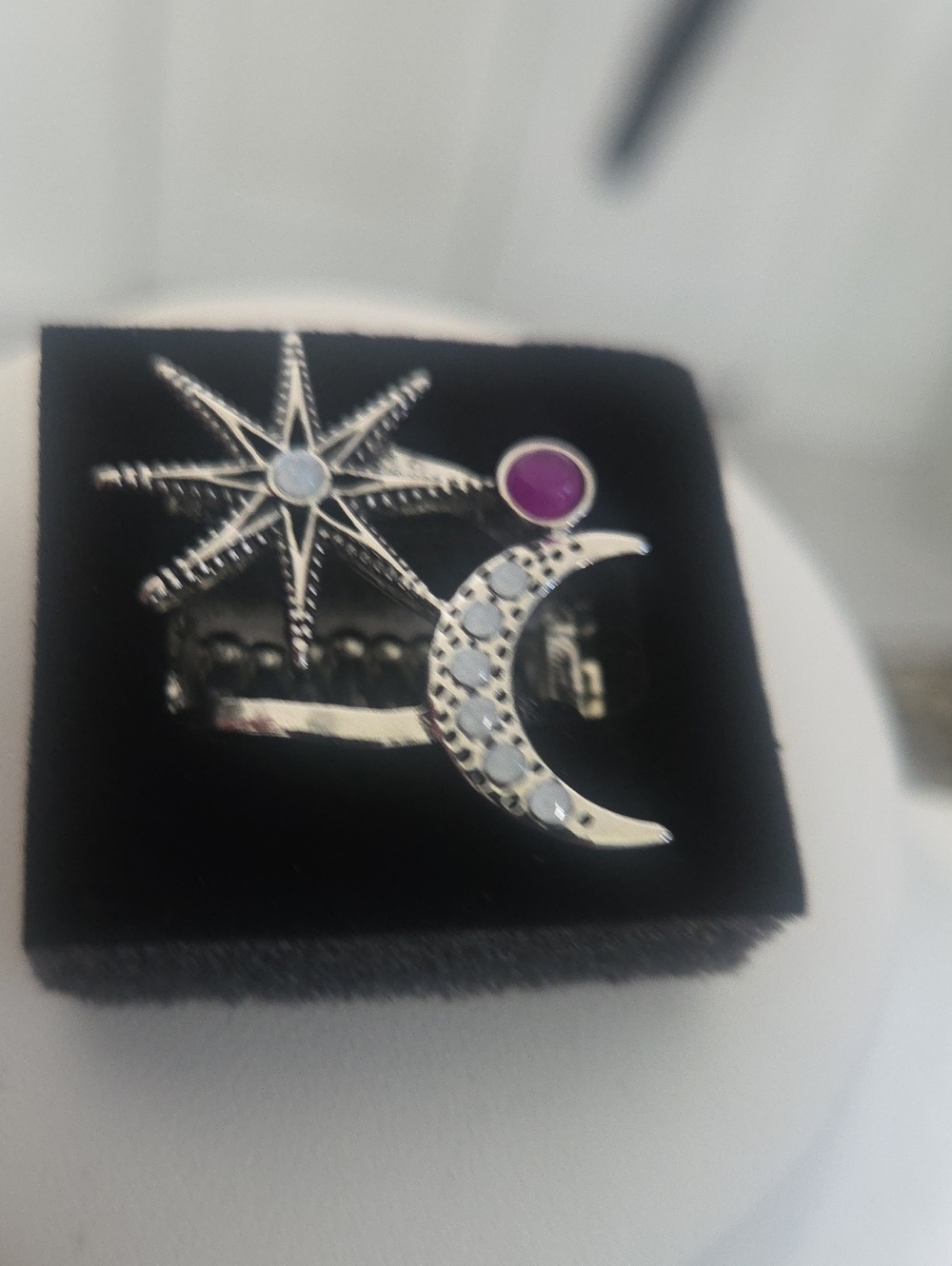 Paparazzi Steller Seeker Purple Ring NWT